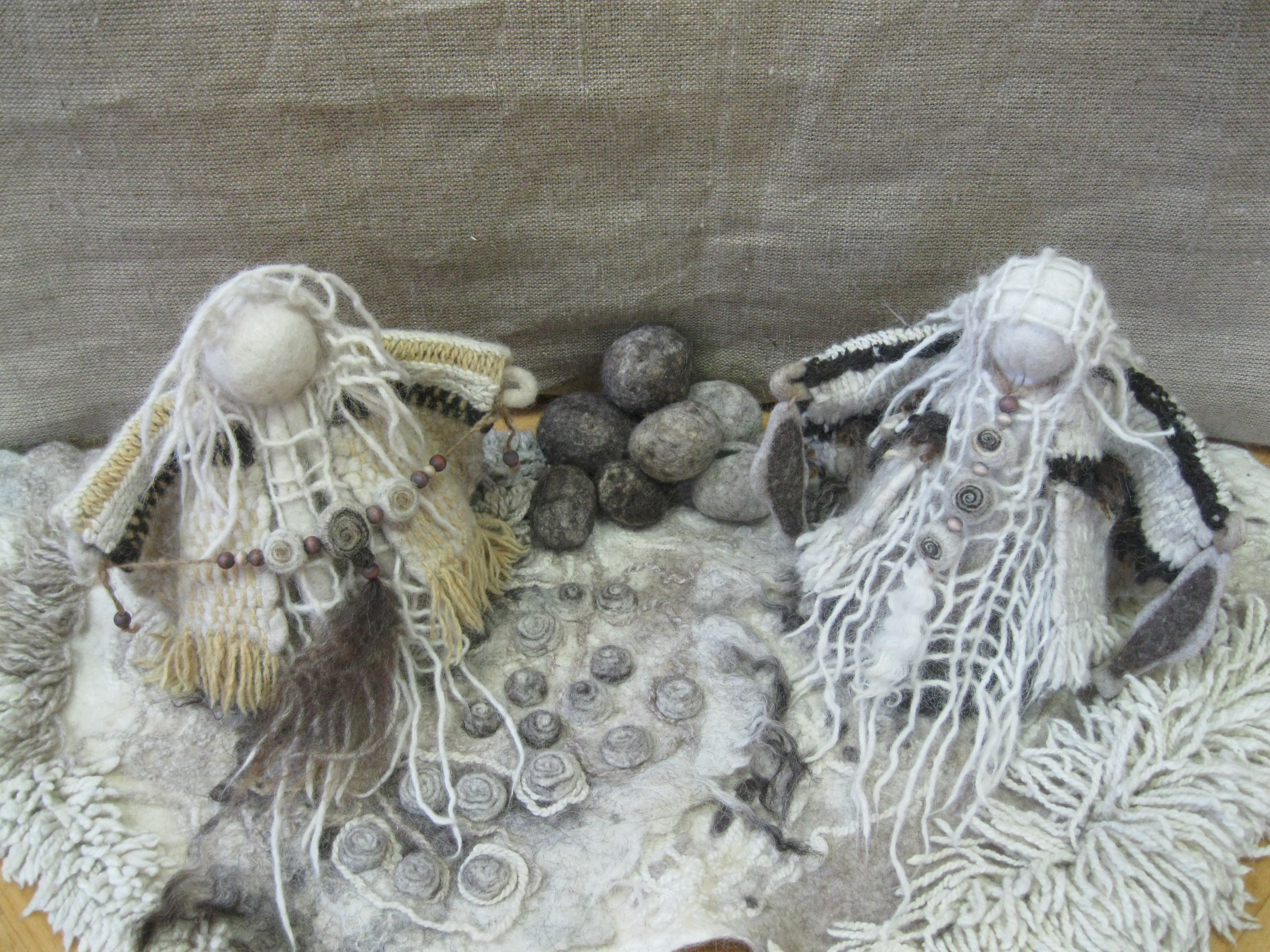 Яроменко Марианна Львовна. Духи Байкала. 60.0 х25.0.