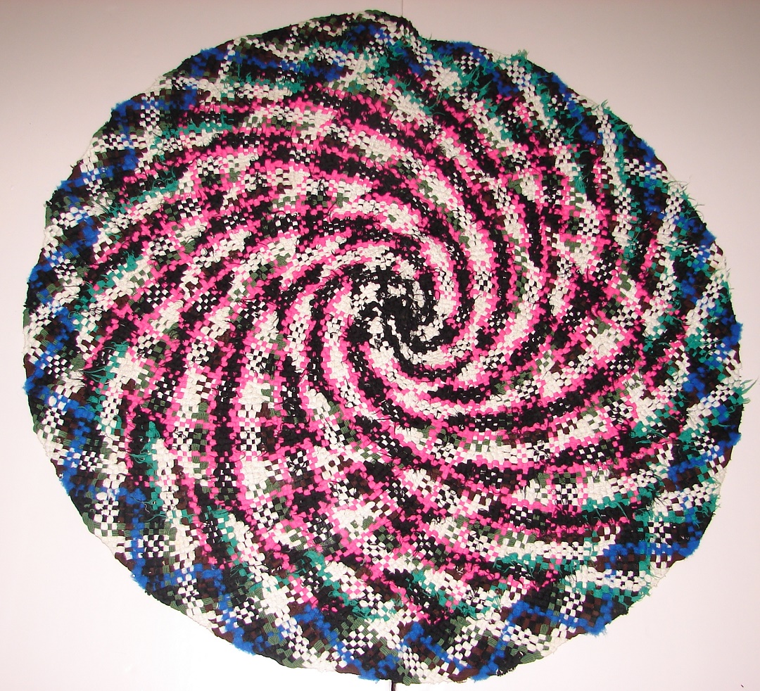 Фото 7 Чичковское плетение. Круглый коврик. Пос.Ручей Усть Кутский район 