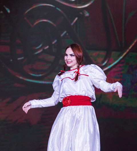 2.Солистка студии танца LiА Полина Башунова обладательница специального приза от туристической компании Азария тур