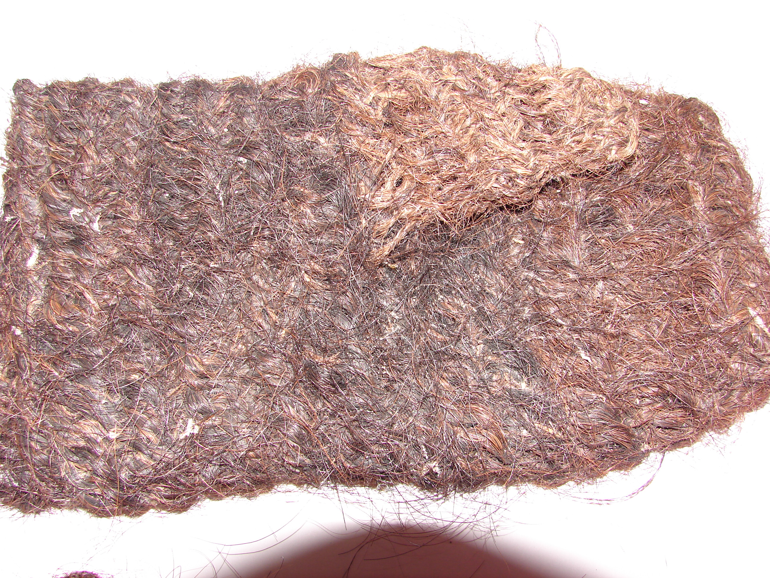 Одноигольное вязание.  Рукавицы  из конского волоса пос. Усть Уда