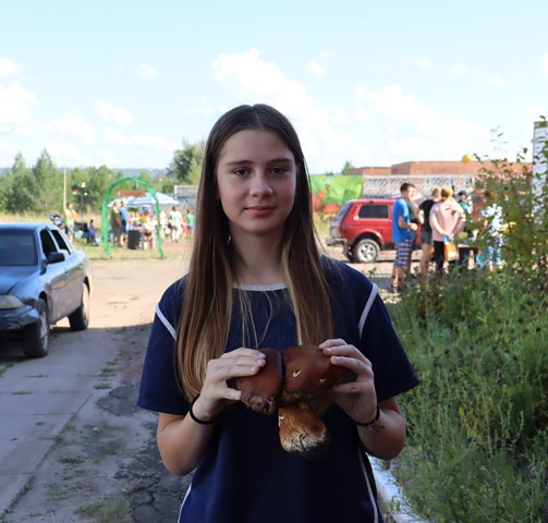 Самый большой гриб Воронцова Арина