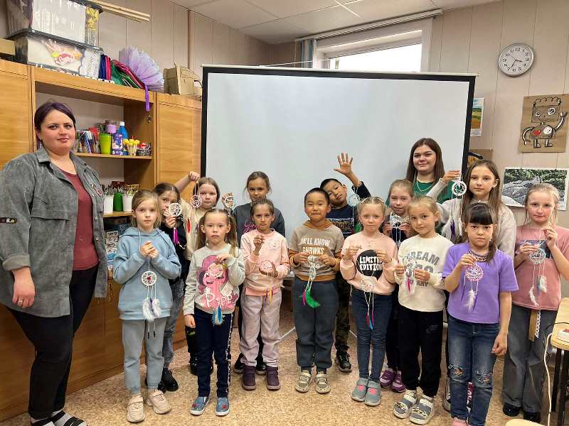 Мастер класс Ловец снов. Руководитель Исаева В.С. и Маштакова А