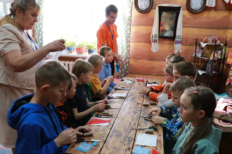 Мастер класс в Руской избе